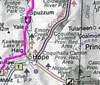 Lillooet Camping Maps, Fraser River Camping at Willows Campground